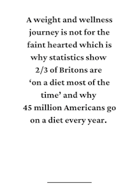 a weight and wellness journey is not for the faint of heart