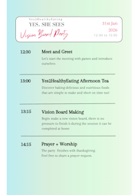a flyer for a yoga and tea party
