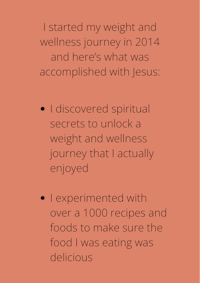 my weight and wellness journey in 2014