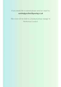 a flyer with the text,'you're welcome to stay here'