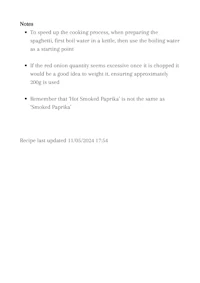 a document with instructions on how to cook a dish