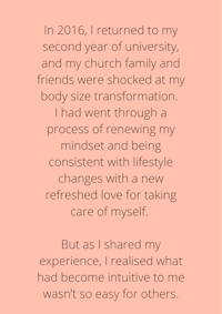 in 2016, i returned to my second year of university